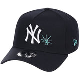 New York Yankees - New York Crown the City -  Liberty Element  New Era 9FORTY - Navy/Navy