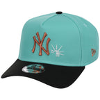 New York Yankees - New York Crown the City -  Liberty Element  New Era 9FORTY - Mint/Black