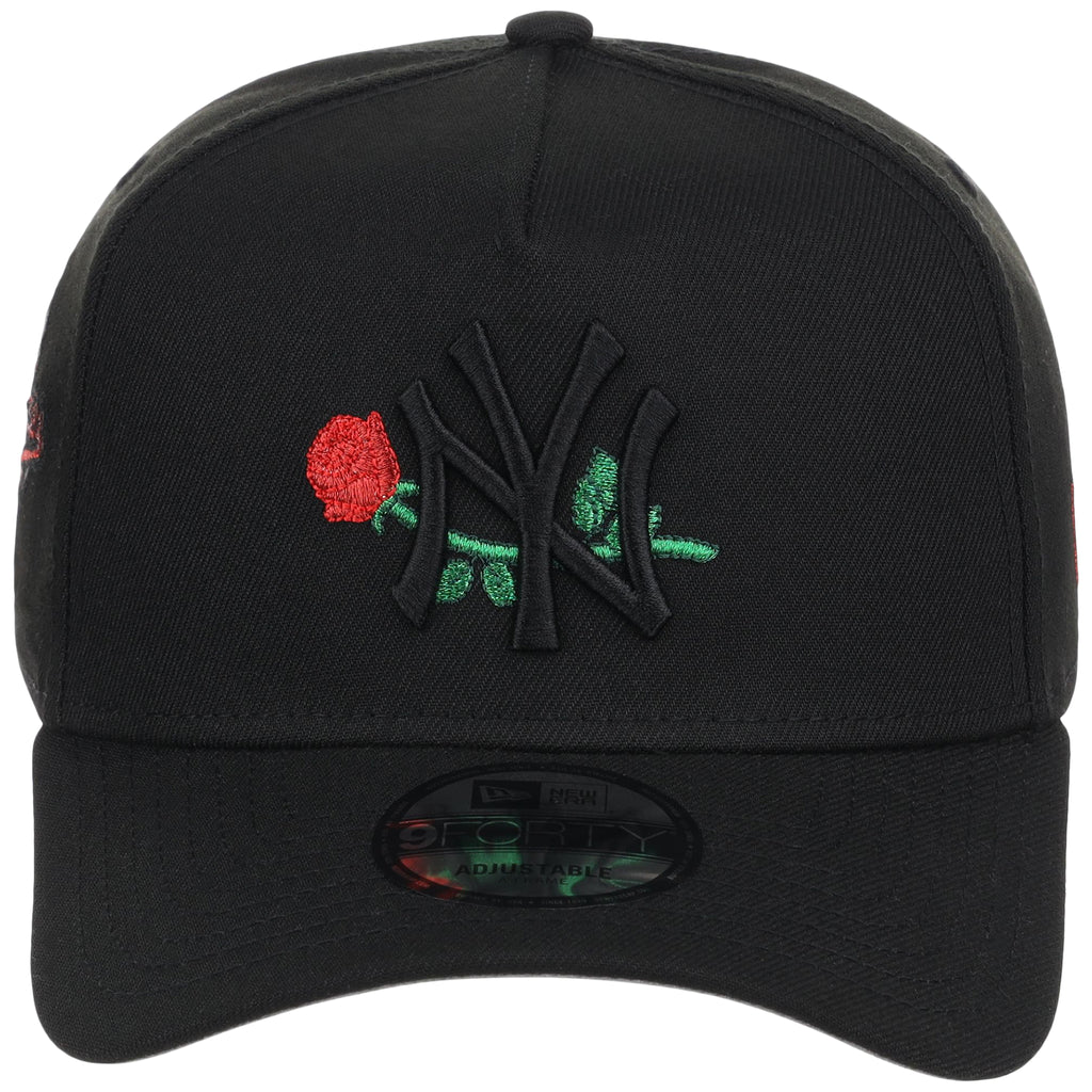 New York Yankees - New York Crown the City -  Rose  New Era 9FORTY - Black/Black