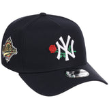New York Yankees - New York Crown the City -  Rose  New Era 9FORTY - Navy/Navy