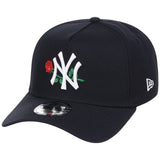 New York Yankees - New York Crown the City -  Rose  New Era 9FORTY - Navy/Navy