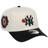 New York Yankees - New York Crown the City -  Rose  New Era 9FORTY - Chrome/Black