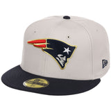 New England Patriots Boston Crown the City New Era 59FIFTY - Stone