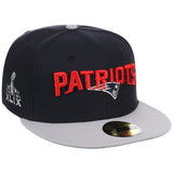 New England Patriots Boston Crown the City New Era 59FIFTY - Wordmark