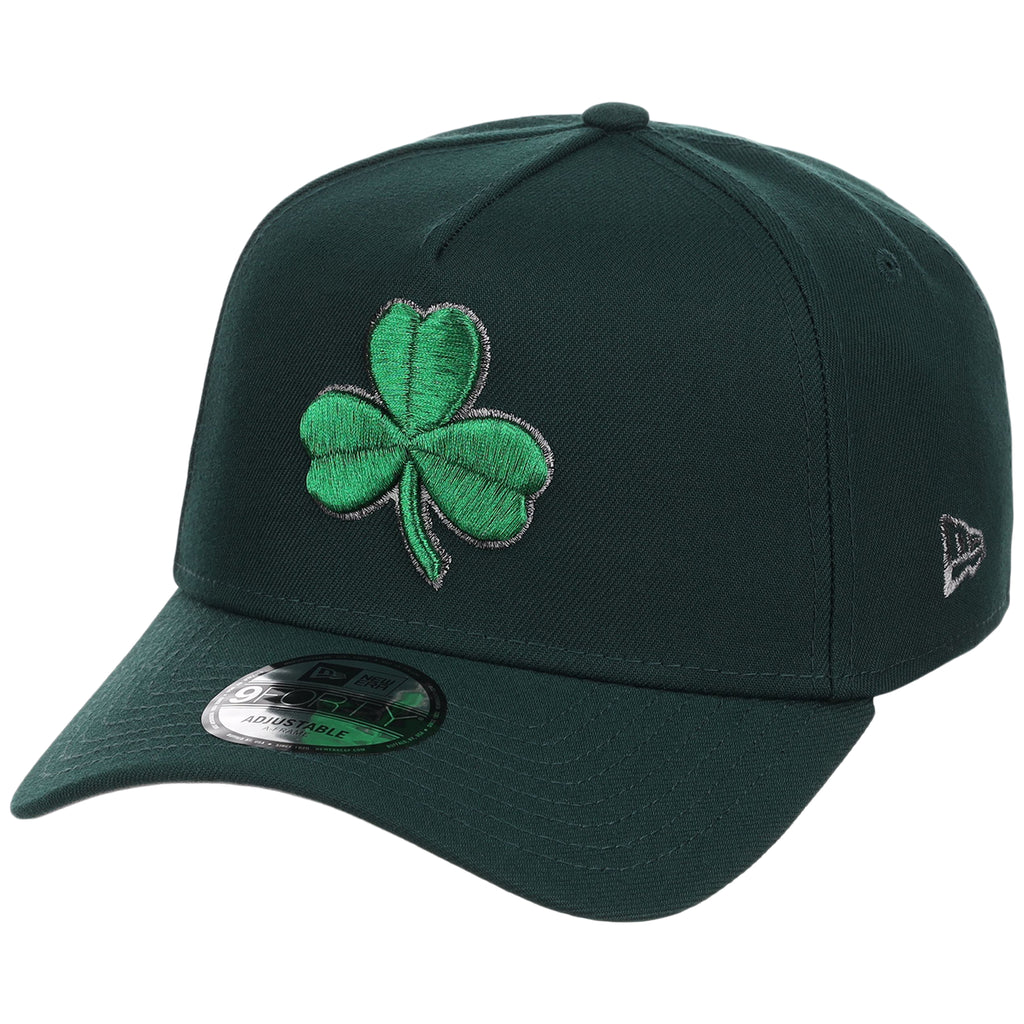 Boston Celtics Boston Crown the City New Era 9FORTY - Green Shamrock