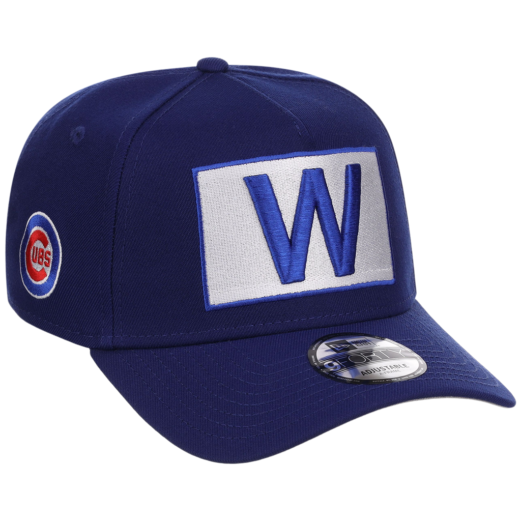 Chicago Cubs Northside Chicago Crown the City New Era 9FORTY A-Frame 'Fly the W'