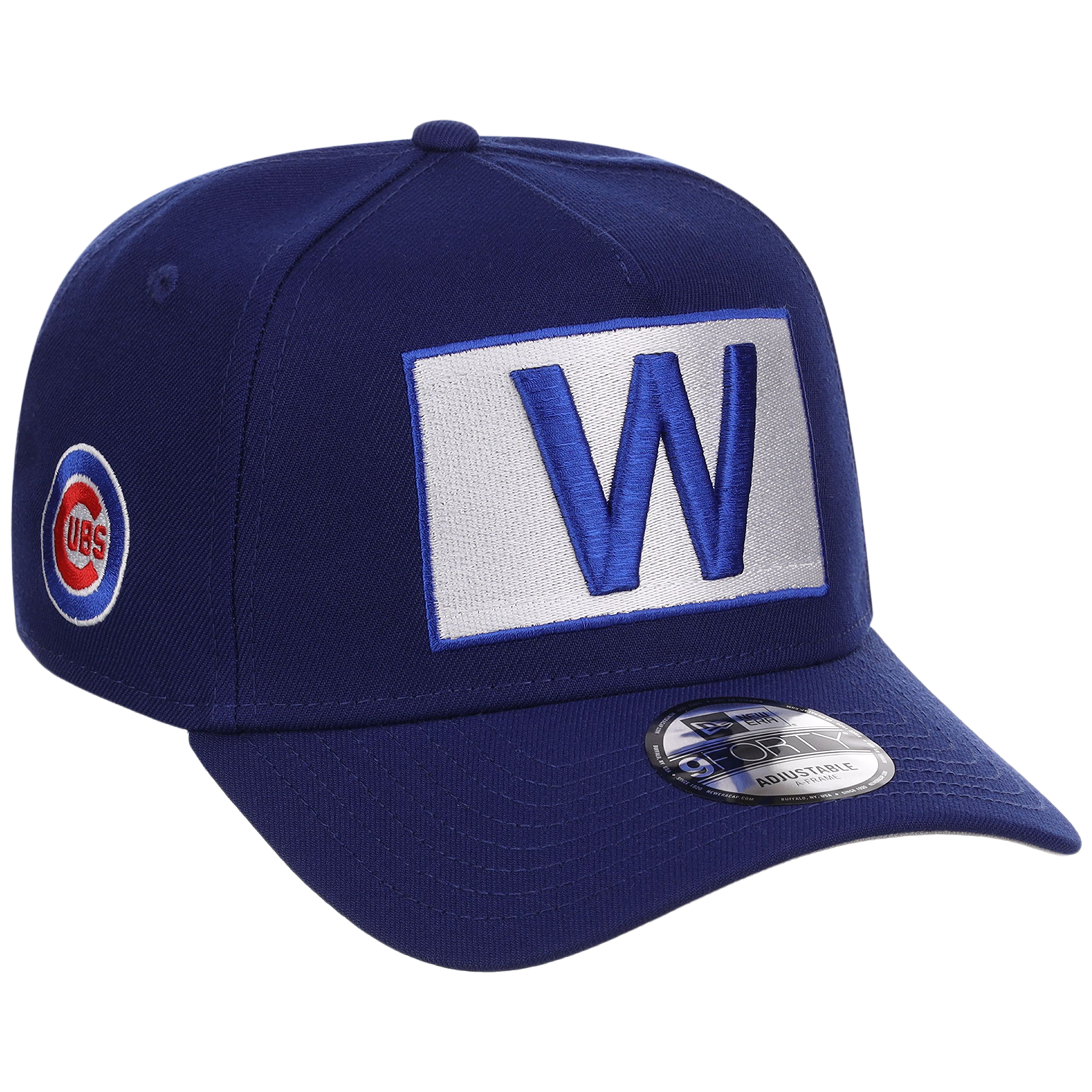 Chicago Cubs Northside Chicago Crown the City New Era 9FORTY A-Frame 'Fly the W'