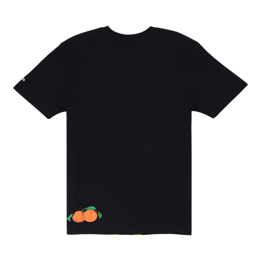 Atlanta Braves MLB Simpsons New Era T-Shirt - Localized - Bart 'Peaches' Tee - Navy/Navy