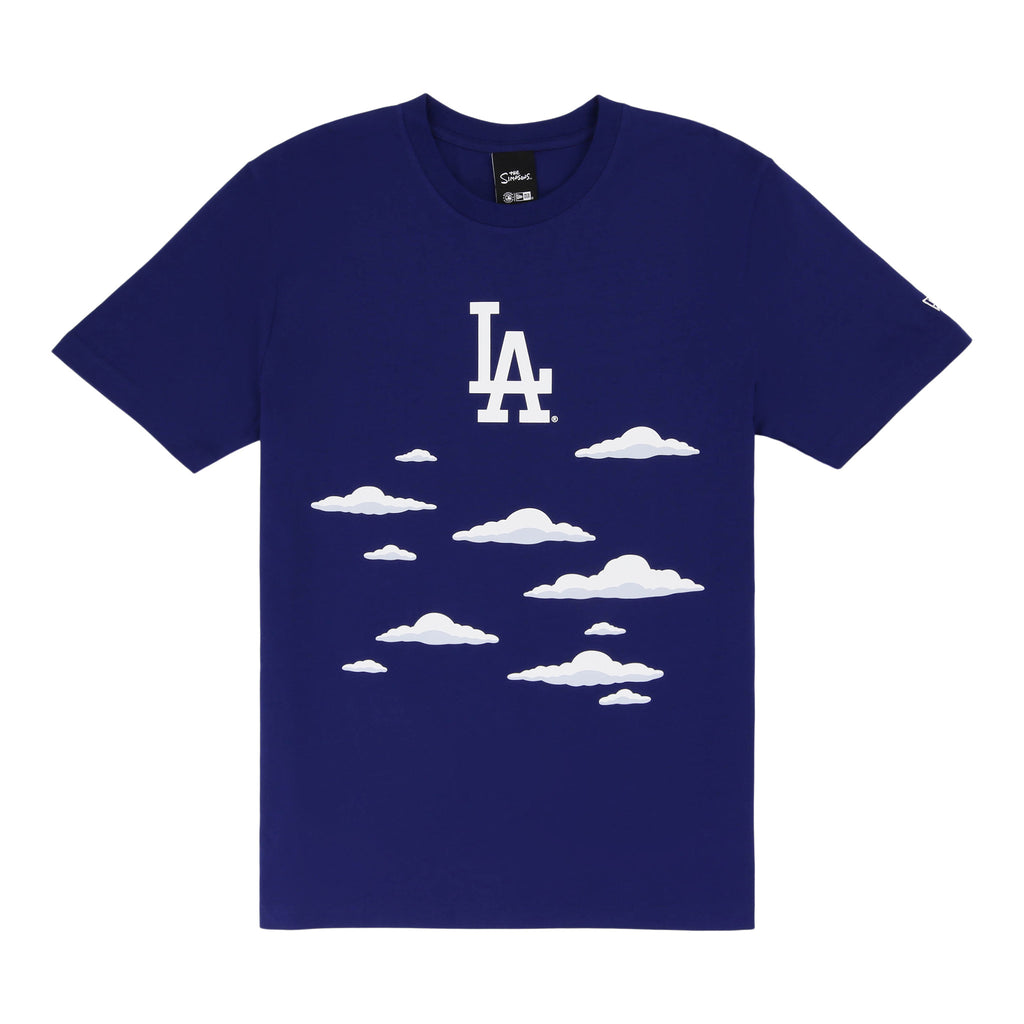 Los Angeles Dodgers MLB Simpsons 'Clouds' New Era T-Shirt