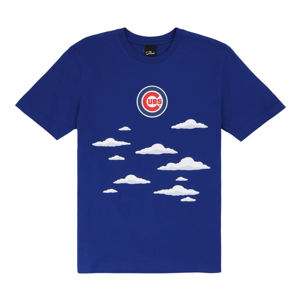 Chicago Cubs MLB Simpsons 'Clouds' New Era T-Shirt
