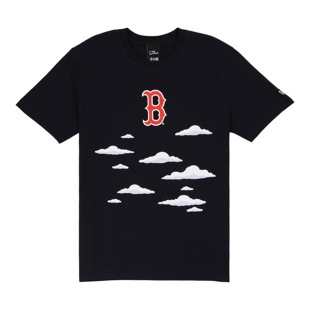 Boston Red Sox MLB Simpsons 'Clouds' New Era T-Shirt