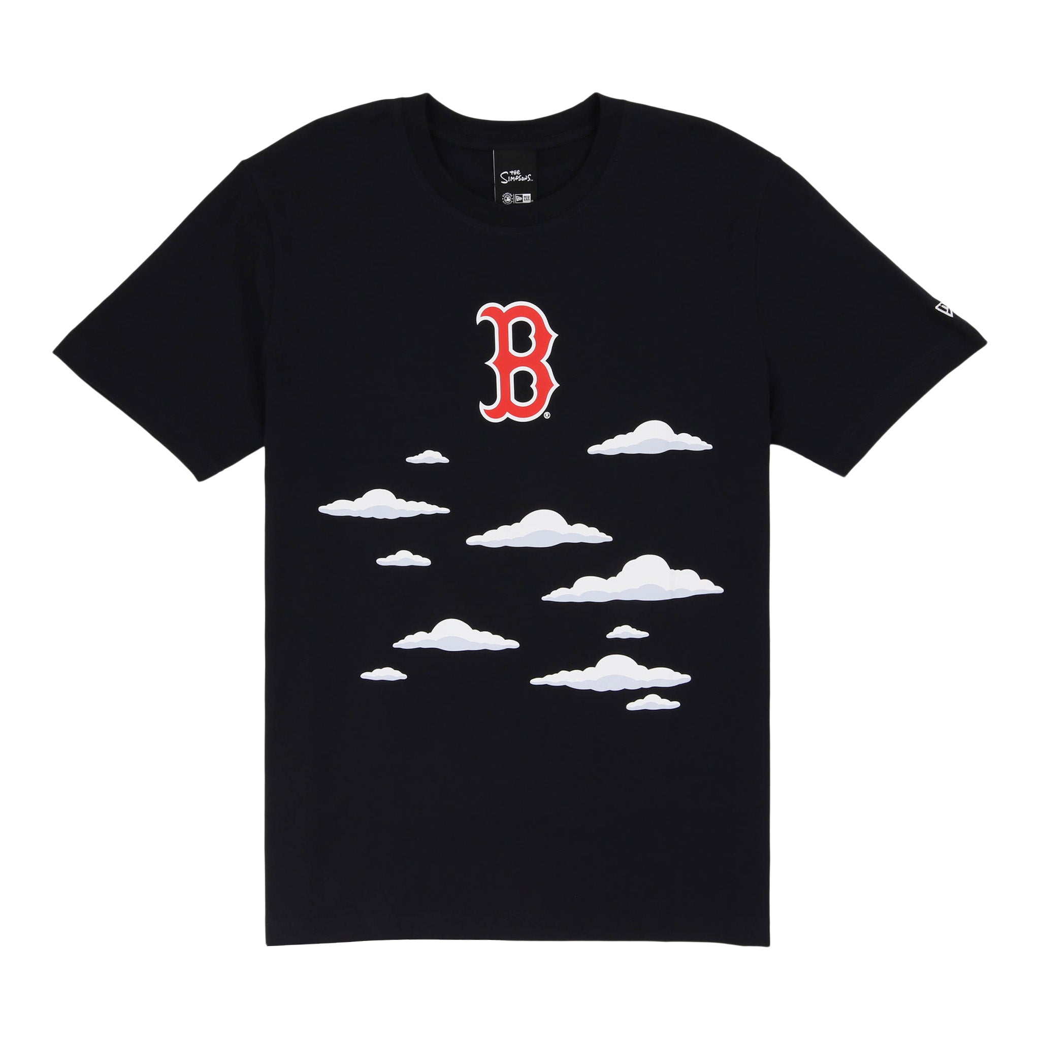 Boston Red Sox MLB Simpsons 'Clouds' New Era T-Shirt