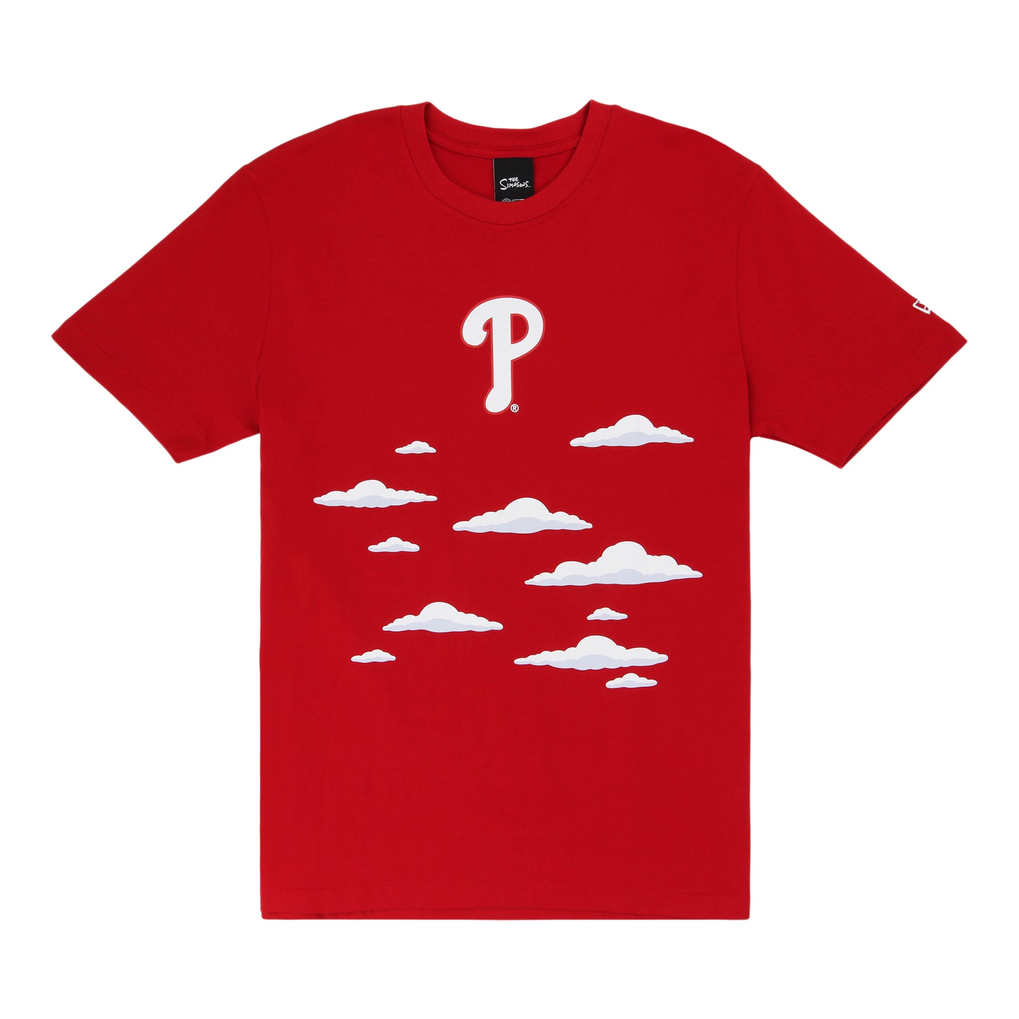 Philadelphia Phillies MLB Simpsons 'Clouds' New Era T-Shirt