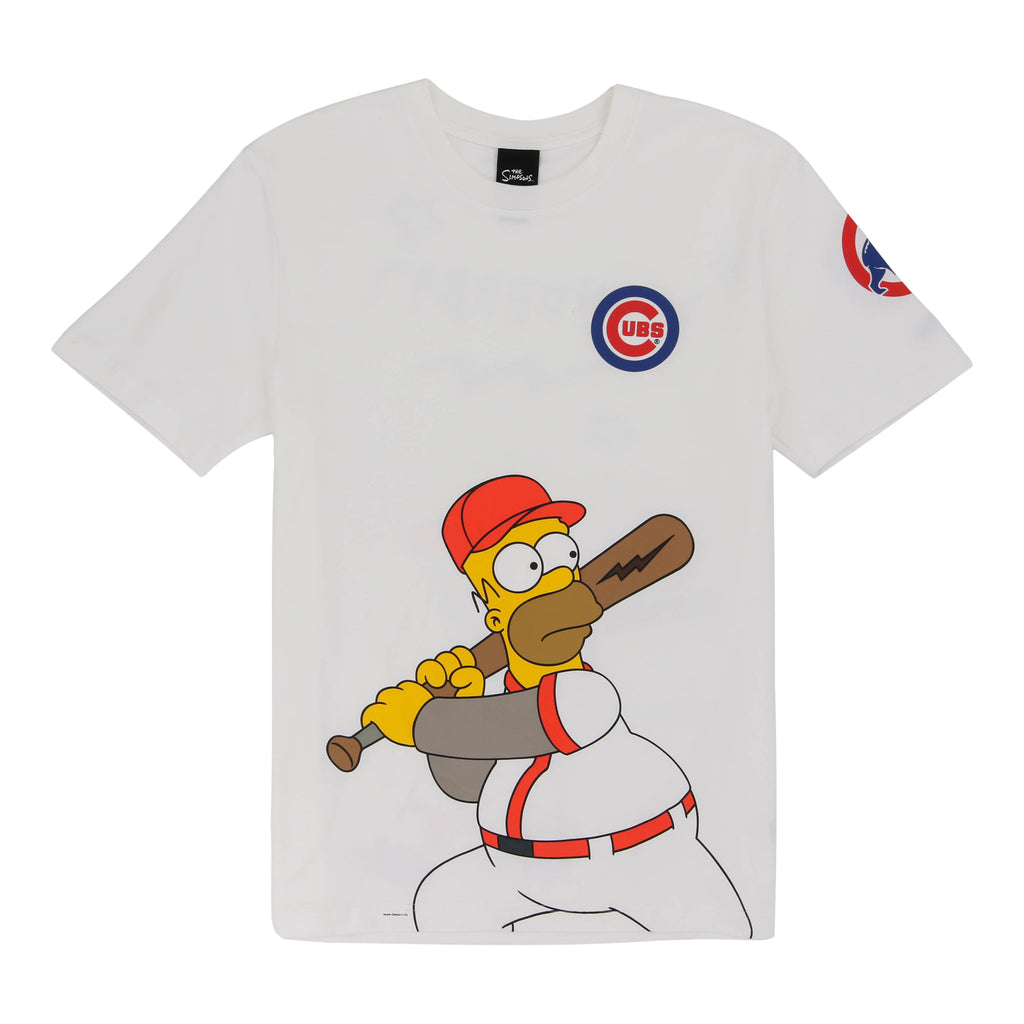 Chicago Cubs MLB Simpsons 'Wonderbat' New Era T-Shirt