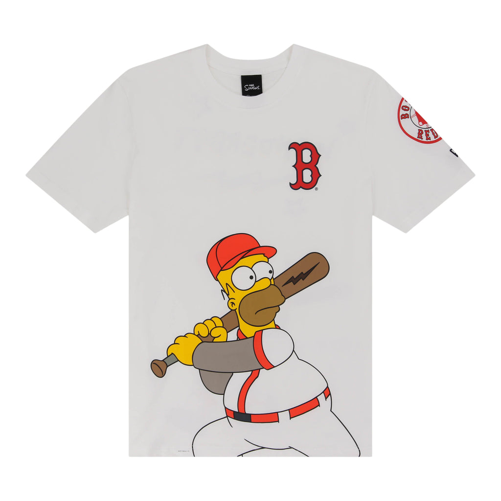 Boston Red Sox MLB Simpsons 'Wonderbat' New Era T-Shirt