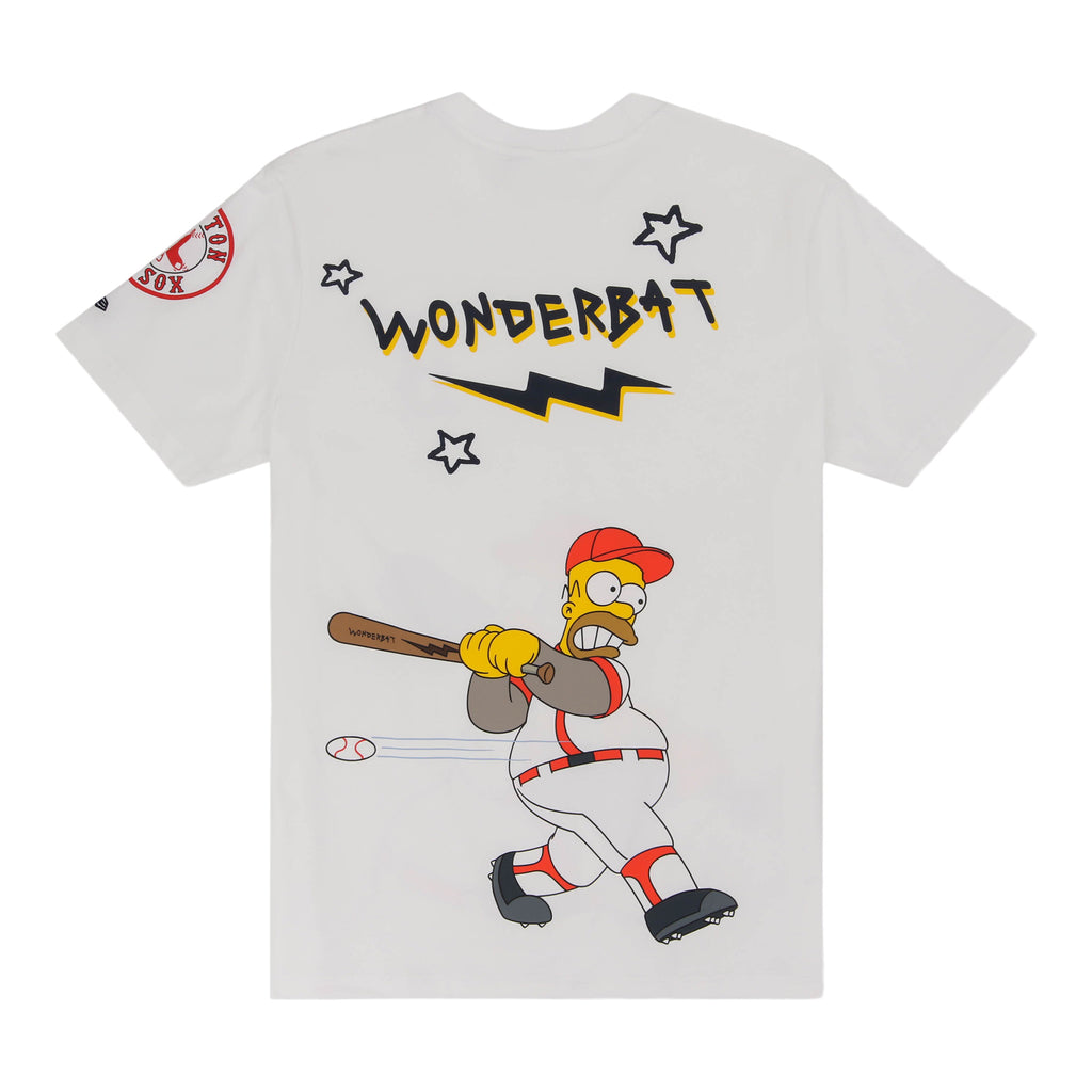 Boston Red Sox MLB Simpsons 'Wonderbat' New Era T-Shirt
