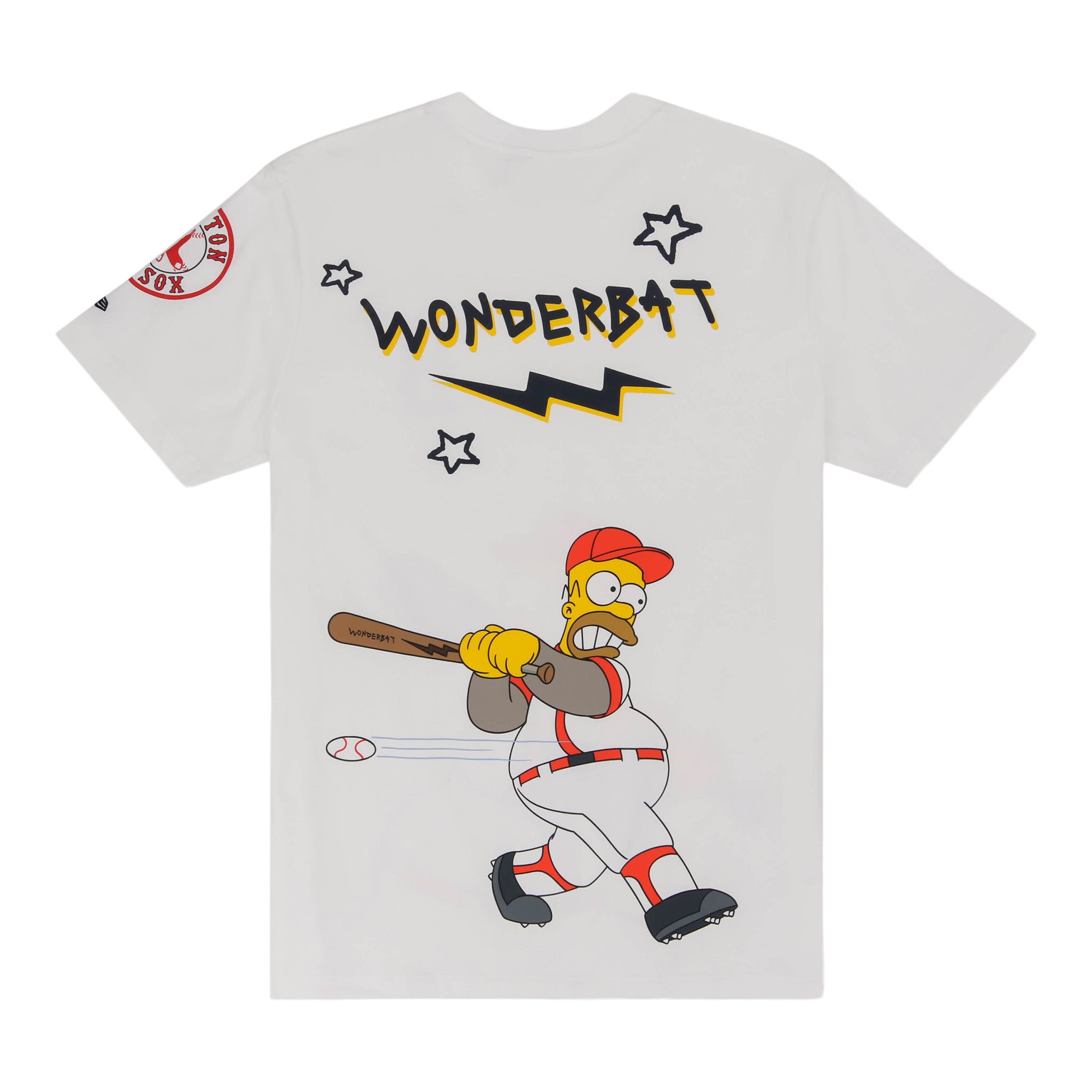 Boston Red Sox MLB Simpsons 'Wonderbat' New Era T-Shirt
