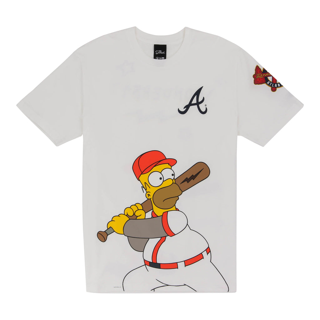 Atlanta Braves MLB Simpsons 'Wonderbat' New Era T-Shirt