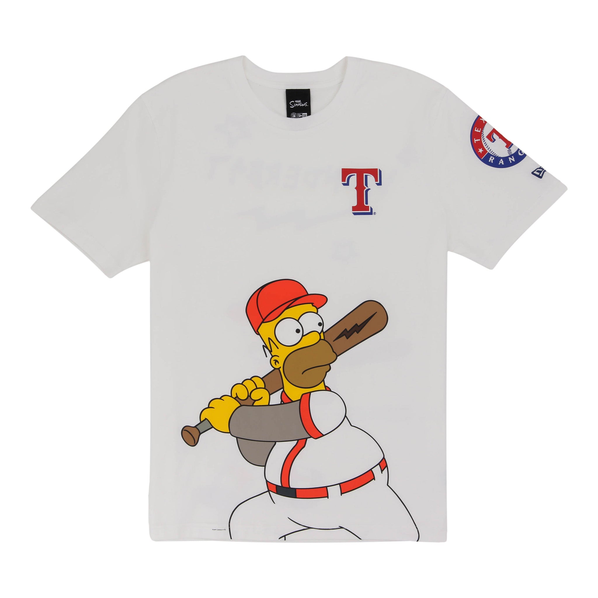 Texas Rangers MLB Simpsons 'Wonderbat' New Era T-Shirt