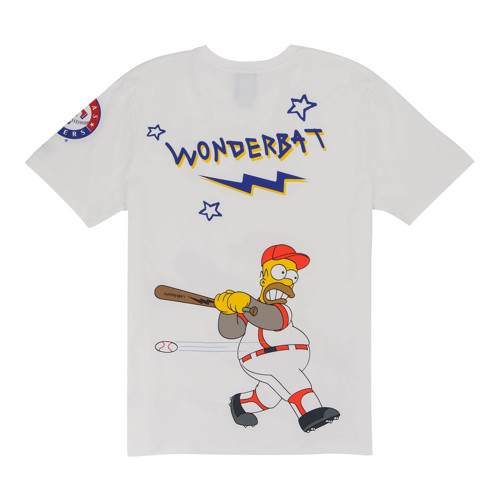 Texas Rangers MLB Simpsons 'Wonderbat' New Era T-Shirt