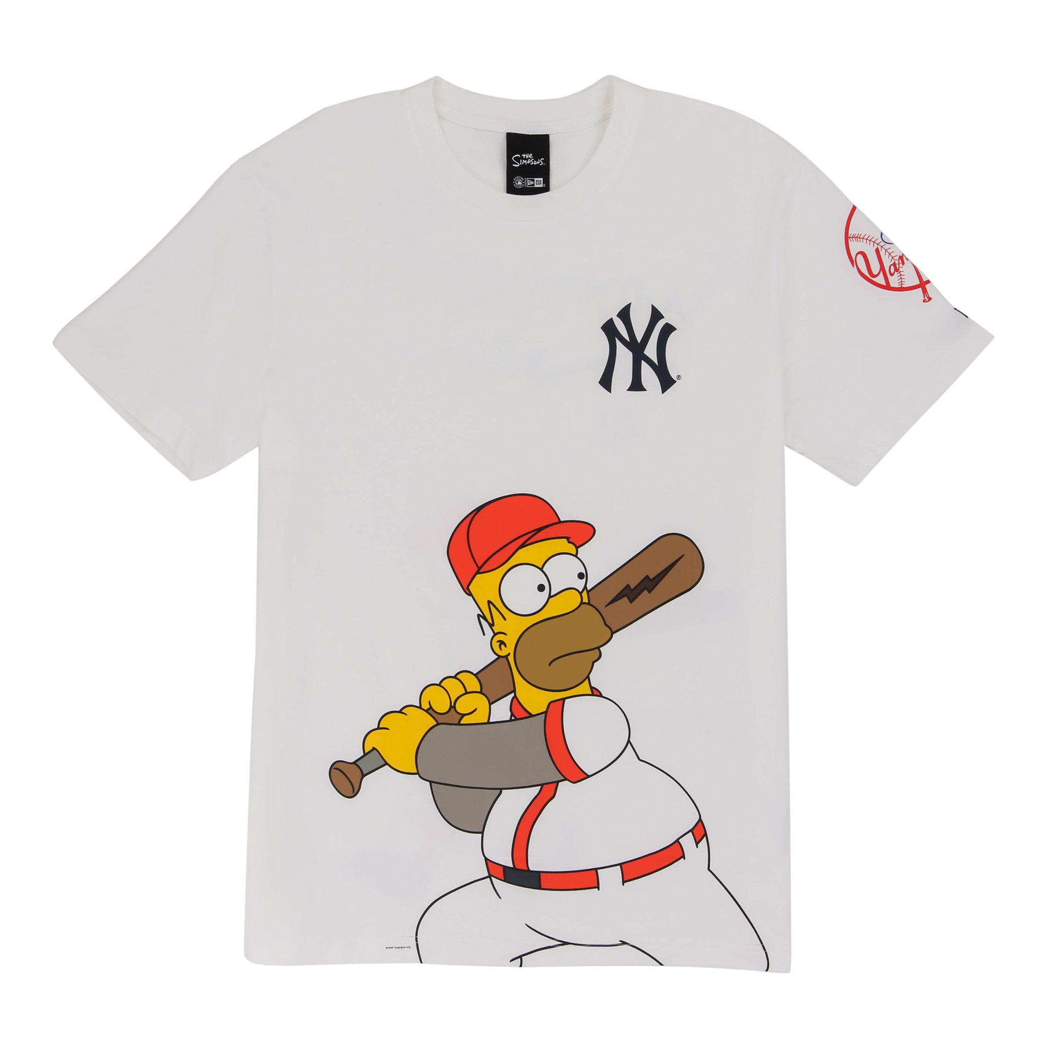 New York Yankees MLB Simpsons 'Wonderbat' New Era T-Shirt