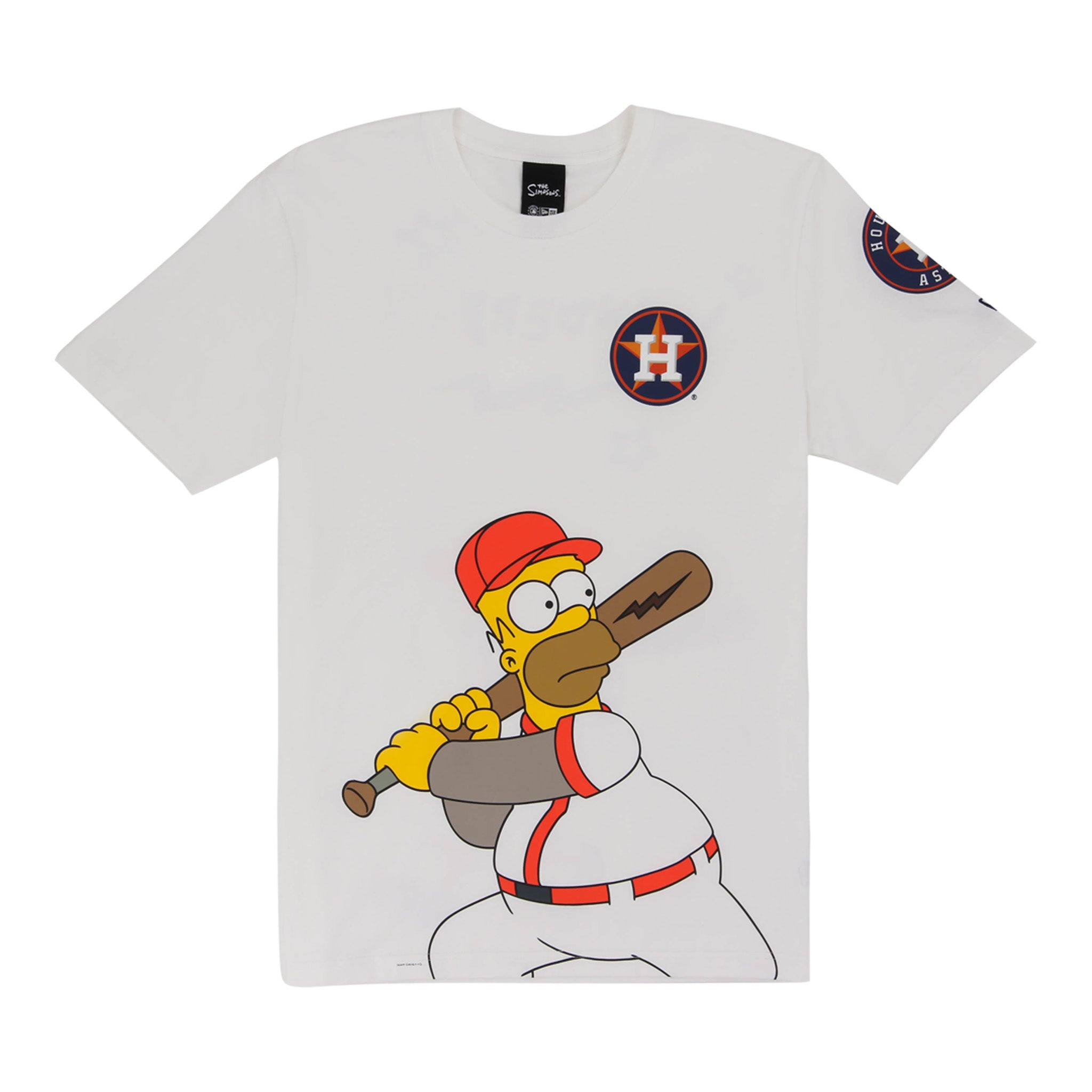 Houston Astros MLB Simpsons 'Wonderbat' New Era T-Shirt