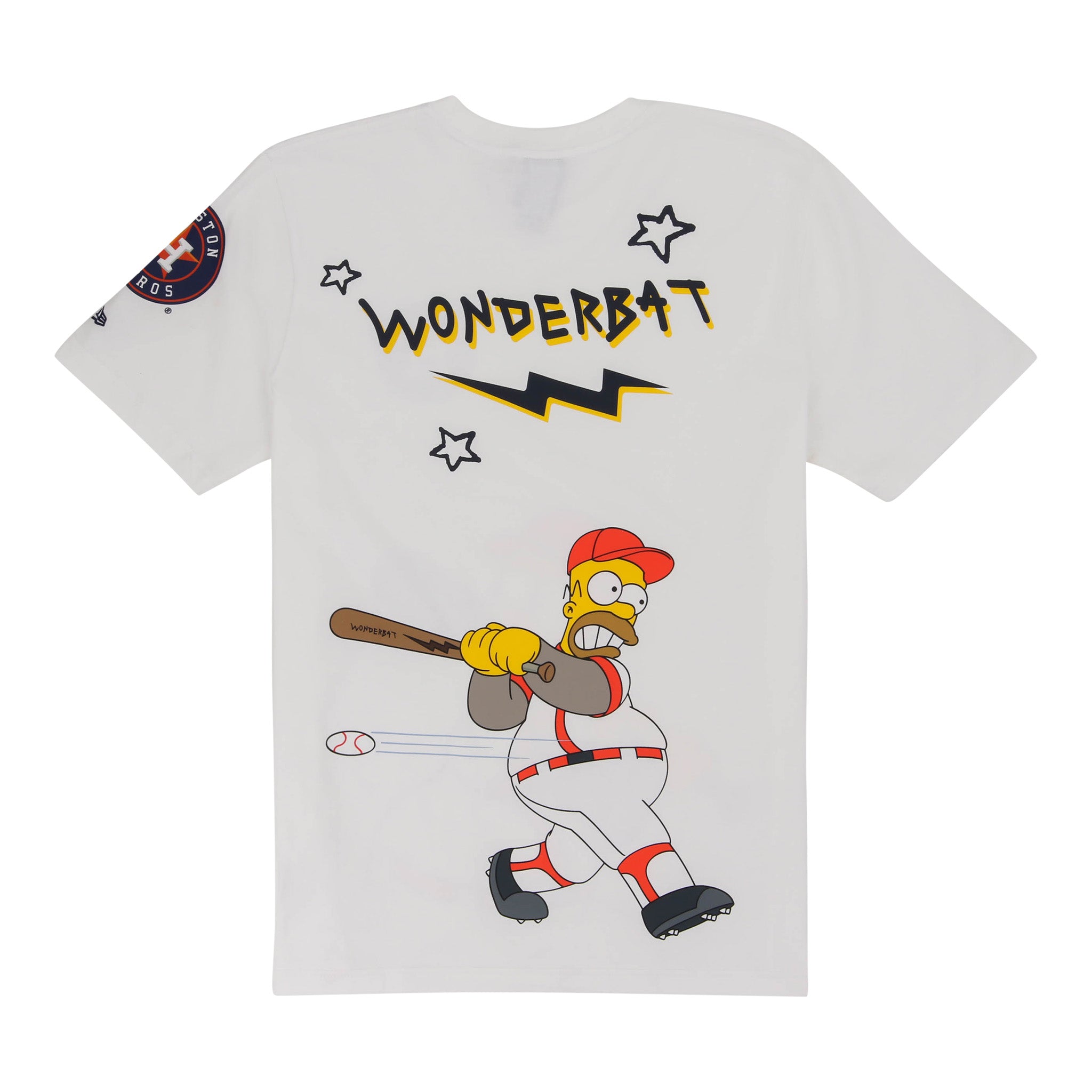 Houston Astros MLB Simpsons 'Wonderbat' New Era T-Shirt