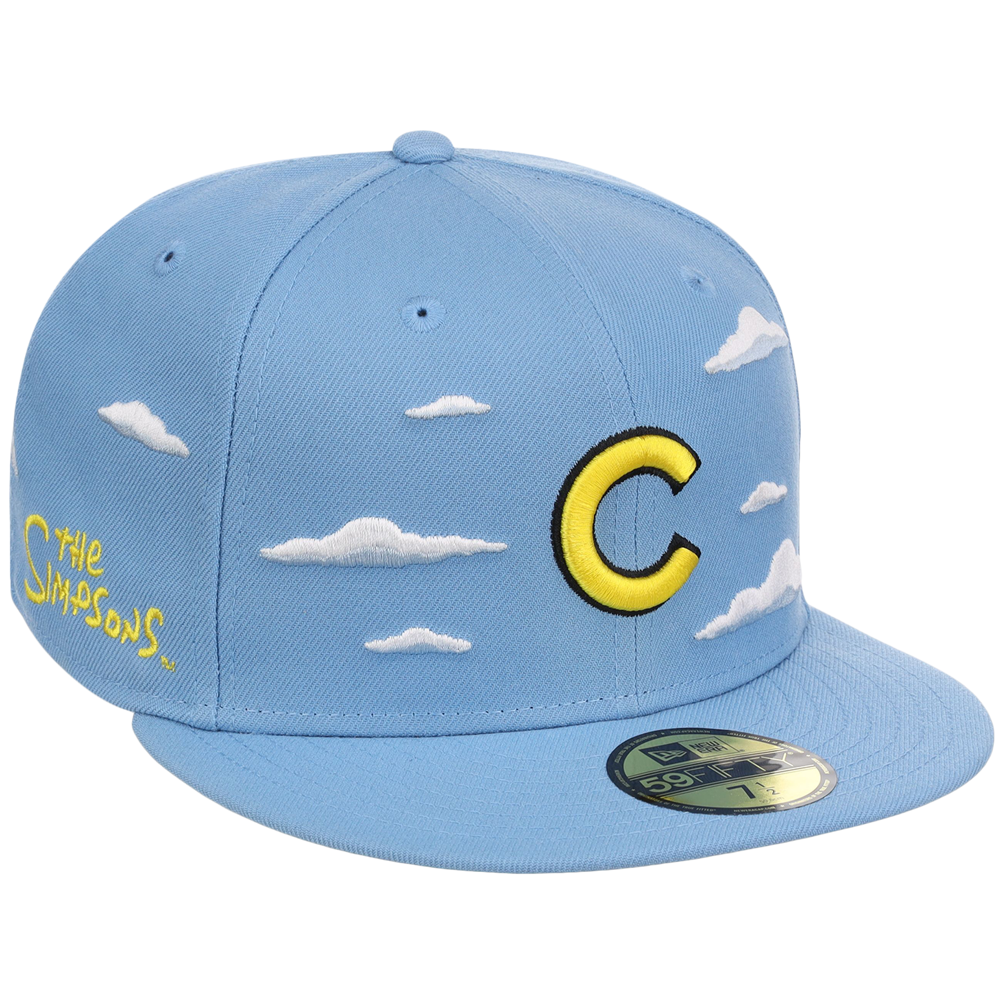 Chicago Cubs MLB Simpsons 'Clouds' New Era 59FIFTY
