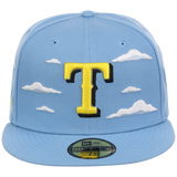 Texas Rangers MLB Simpsons 'Clouds' New Era 59FIFTY