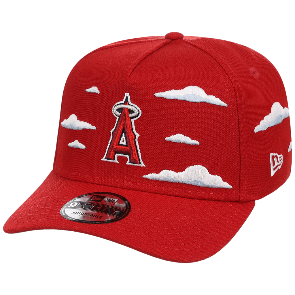 Anaheim Angels MLB Simpsons 'Clouds' New Era 9FORTY