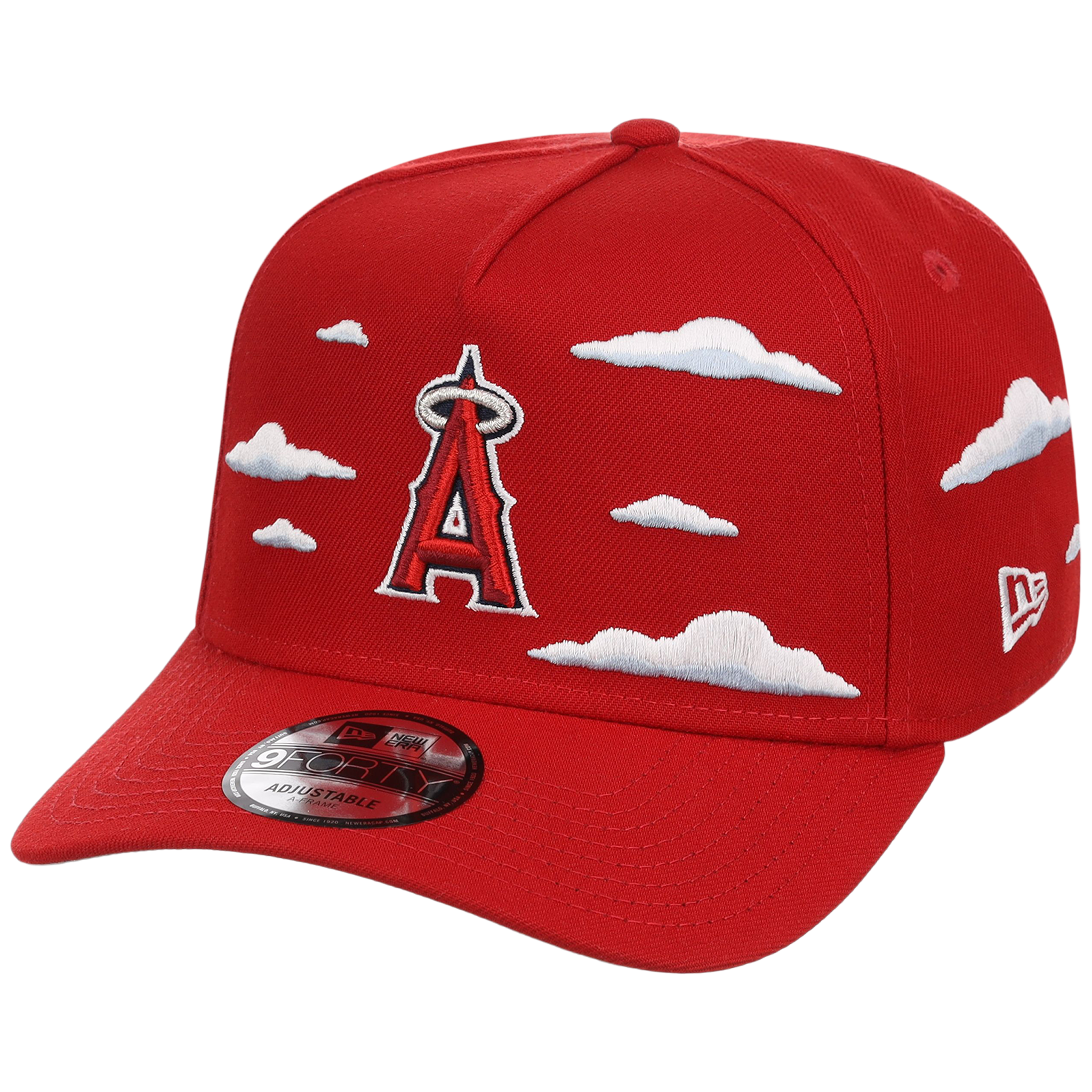 Anaheim Angels MLB Simpsons 'Clouds' New Era 9FORTY