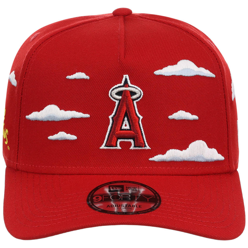 Anaheim Angels MLB Simpsons 'Clouds' New Era 9FORTY
