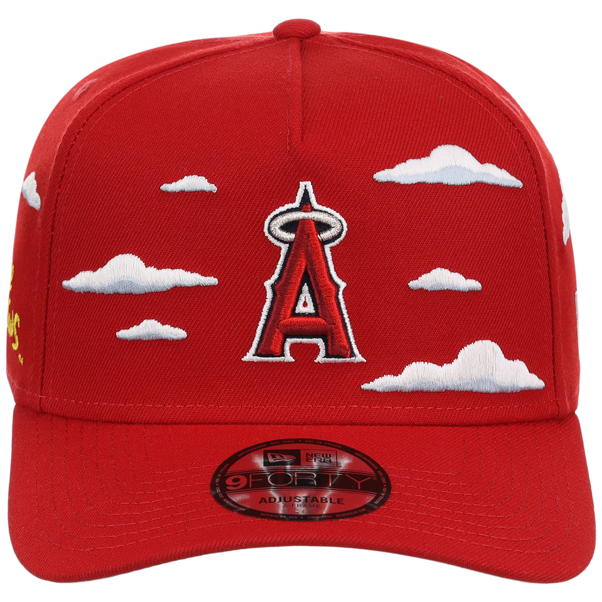 Anaheim Angels MLB Simpsons 'Clouds' New Era 9FORTY