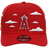 Anaheim Angels MLB Simpsons 'Clouds' New Era 9FORTY