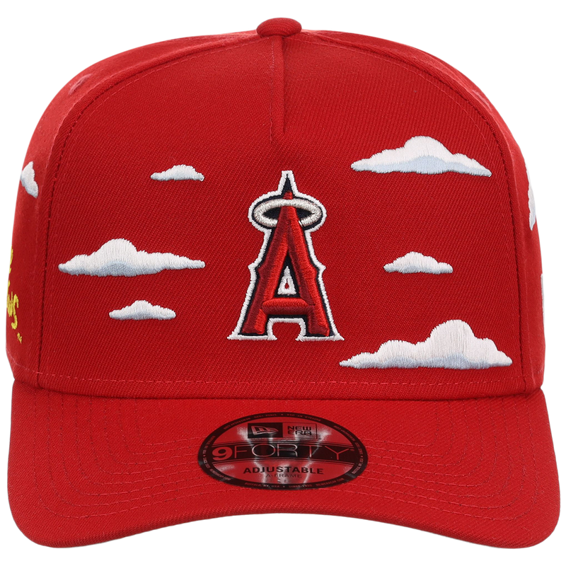 Anaheim Angels MLB Simpsons 'Clouds' New Era 9FORTY – LidsHatDrop