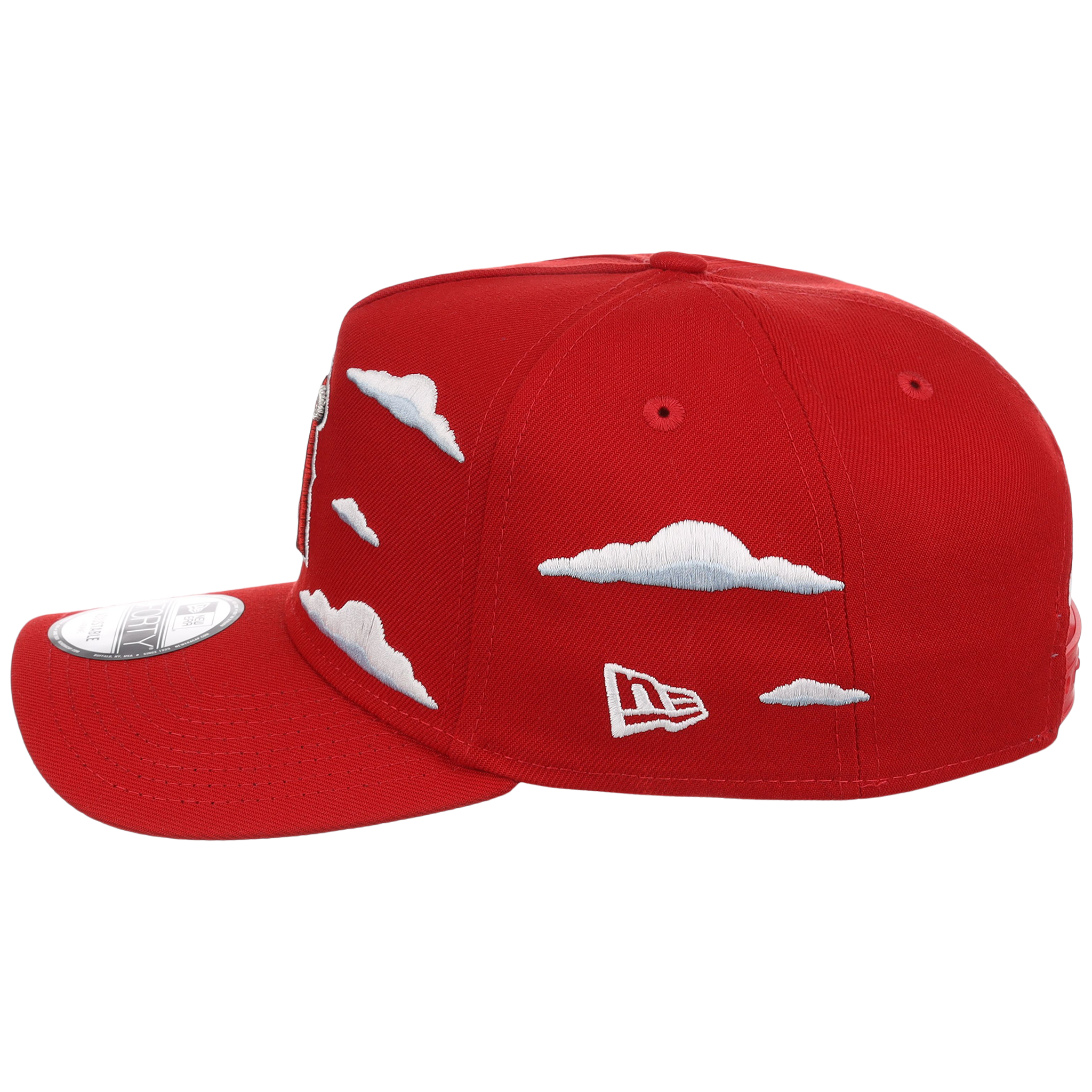 Anaheim Angels MLB Simpsons 'Clouds' New Era 9FORTY
