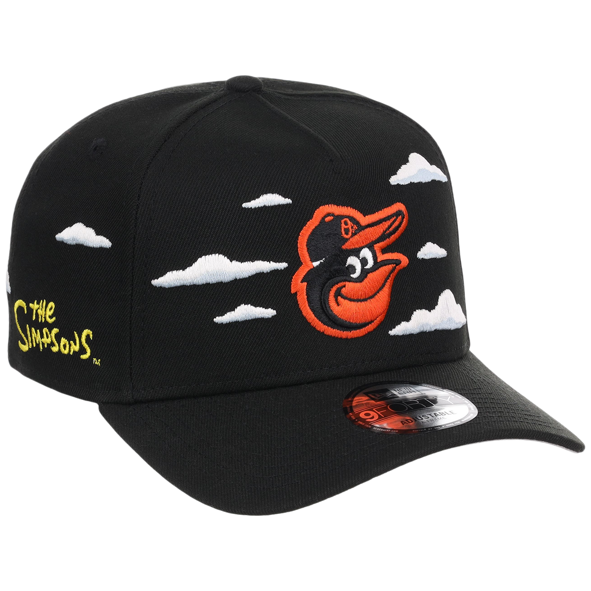 Baltimore Orioles MLB Simpsons 'Clouds' New Era 9FORTY – LidsHatDrop