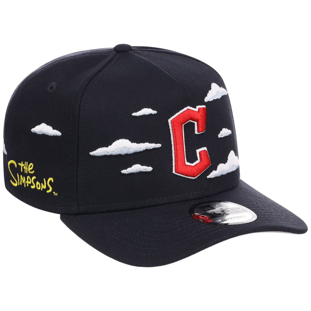 Cleveland Guardians MLB Simpsons 'Clouds' New Era 9FORTY
