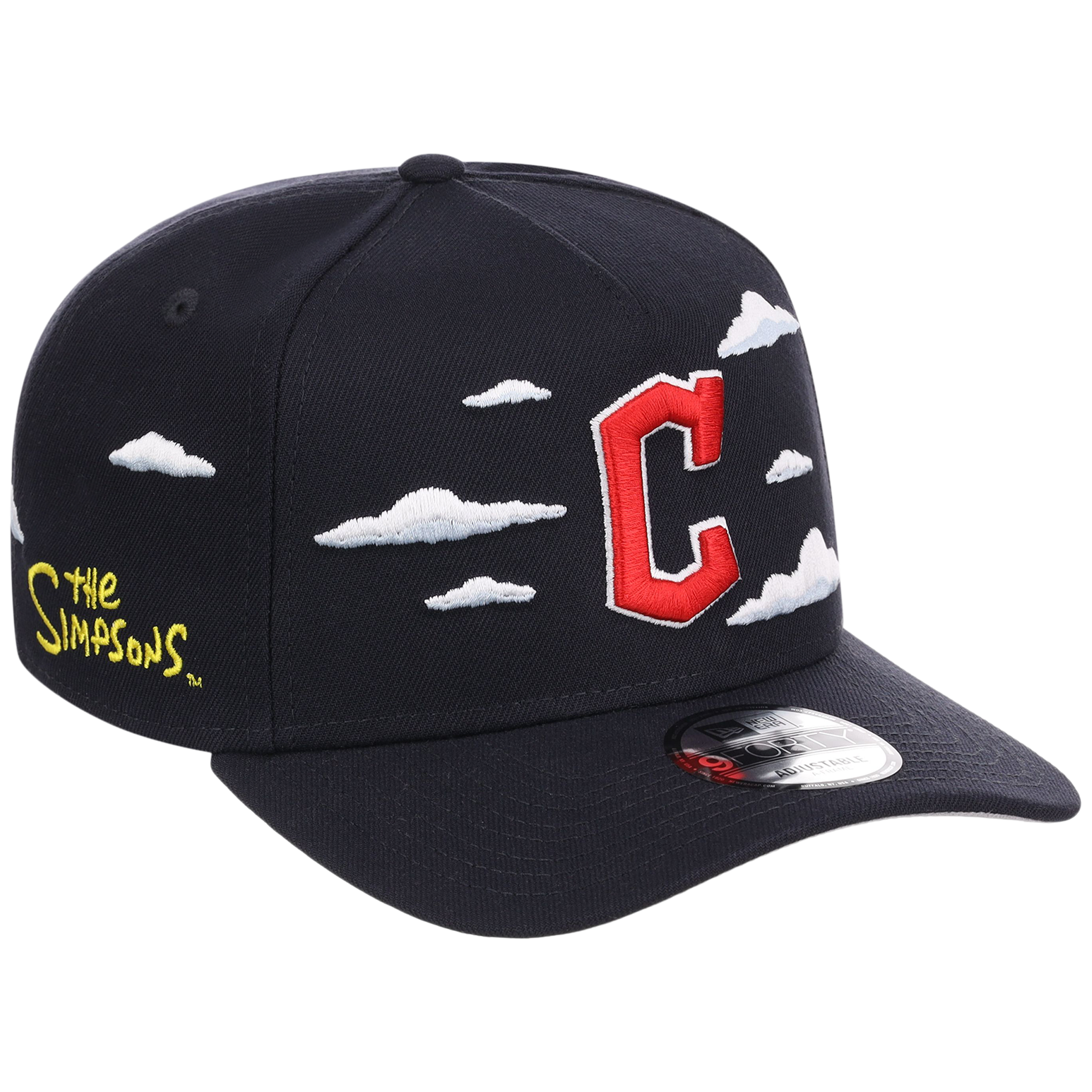 Cleveland Guardians MLB Simpsons 'Clouds' New Era 9FORTY
