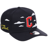 Cleveland Guardians MLB Simpsons 'Clouds' New Era 9FORTY