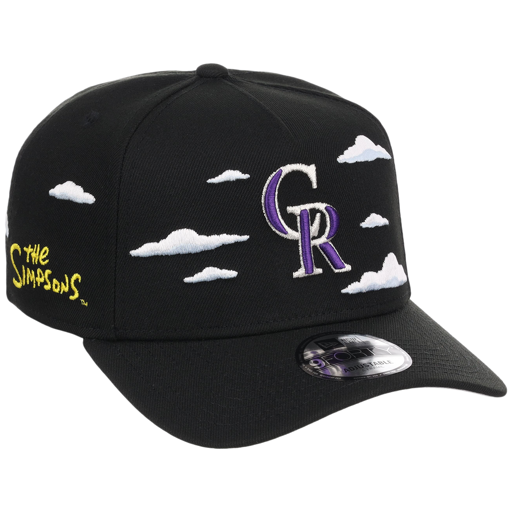 Colorado Rockies MLB Simpsons 'Clouds' New Era 9FORTY