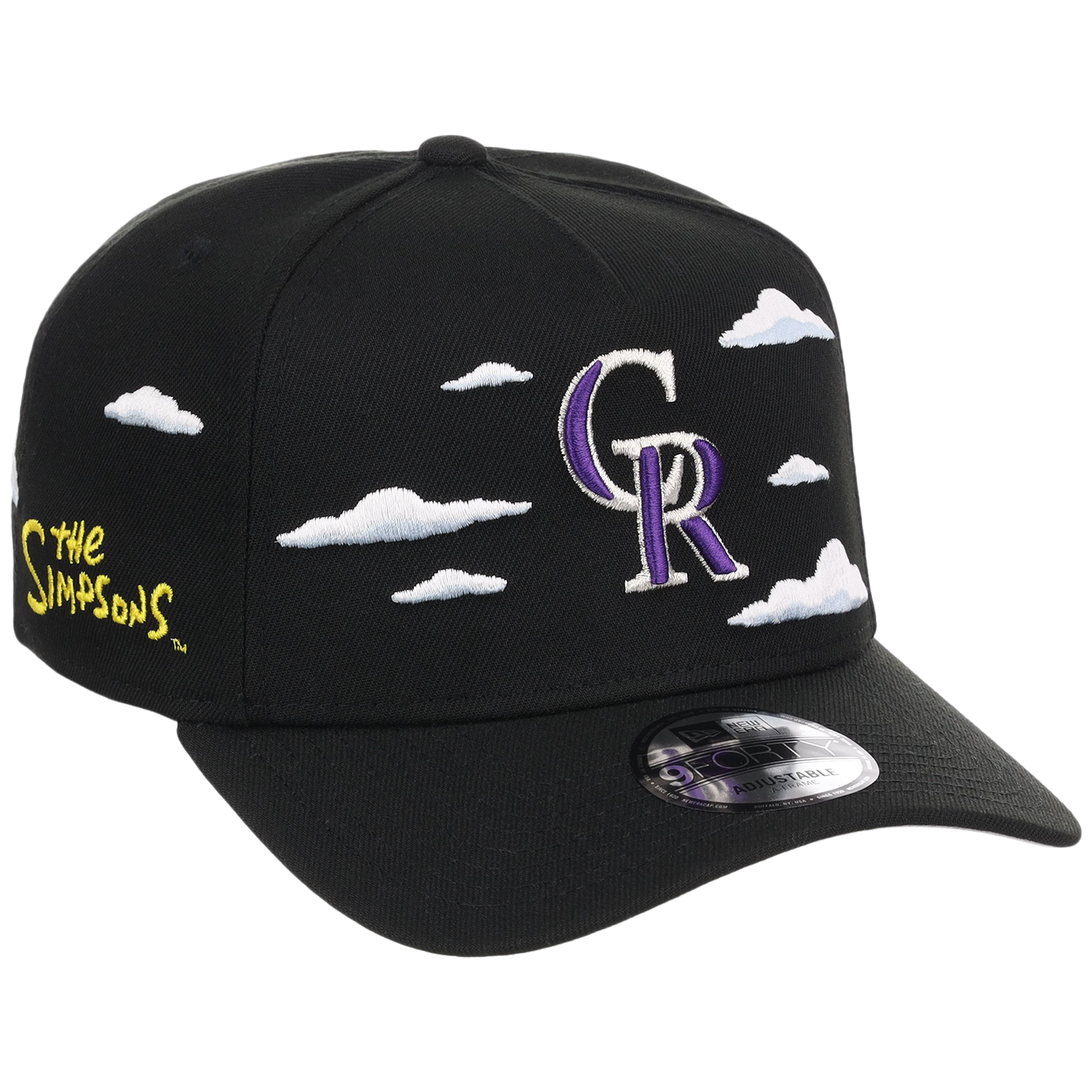 Colorado Rockies MLB Simpsons 'Clouds' New Era 9FORTY