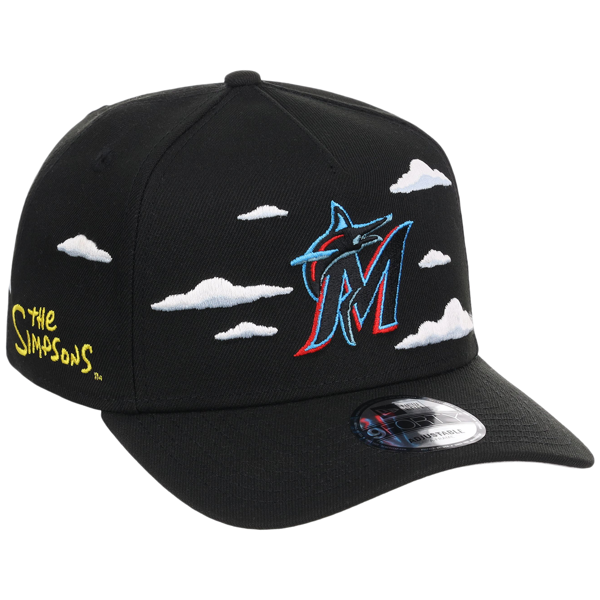 Miami Marlins MLB Simpsons 'Clouds' New Era 9FORTY