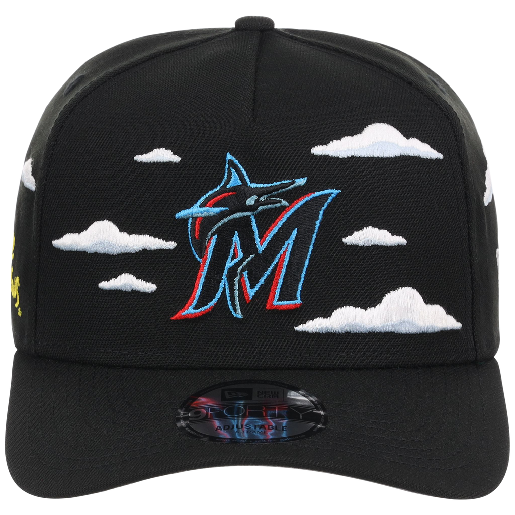 Miami Marlins MLB Simpsons 'Clouds' New Era 9FORTY