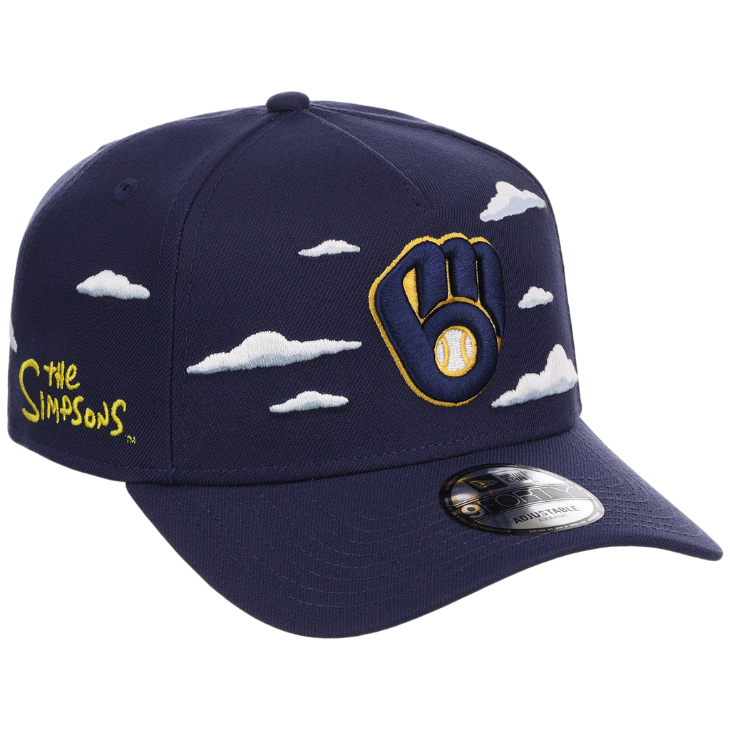 Milwaukee Brewers MLB Simpsons 'Clouds' New Era 9FORTY