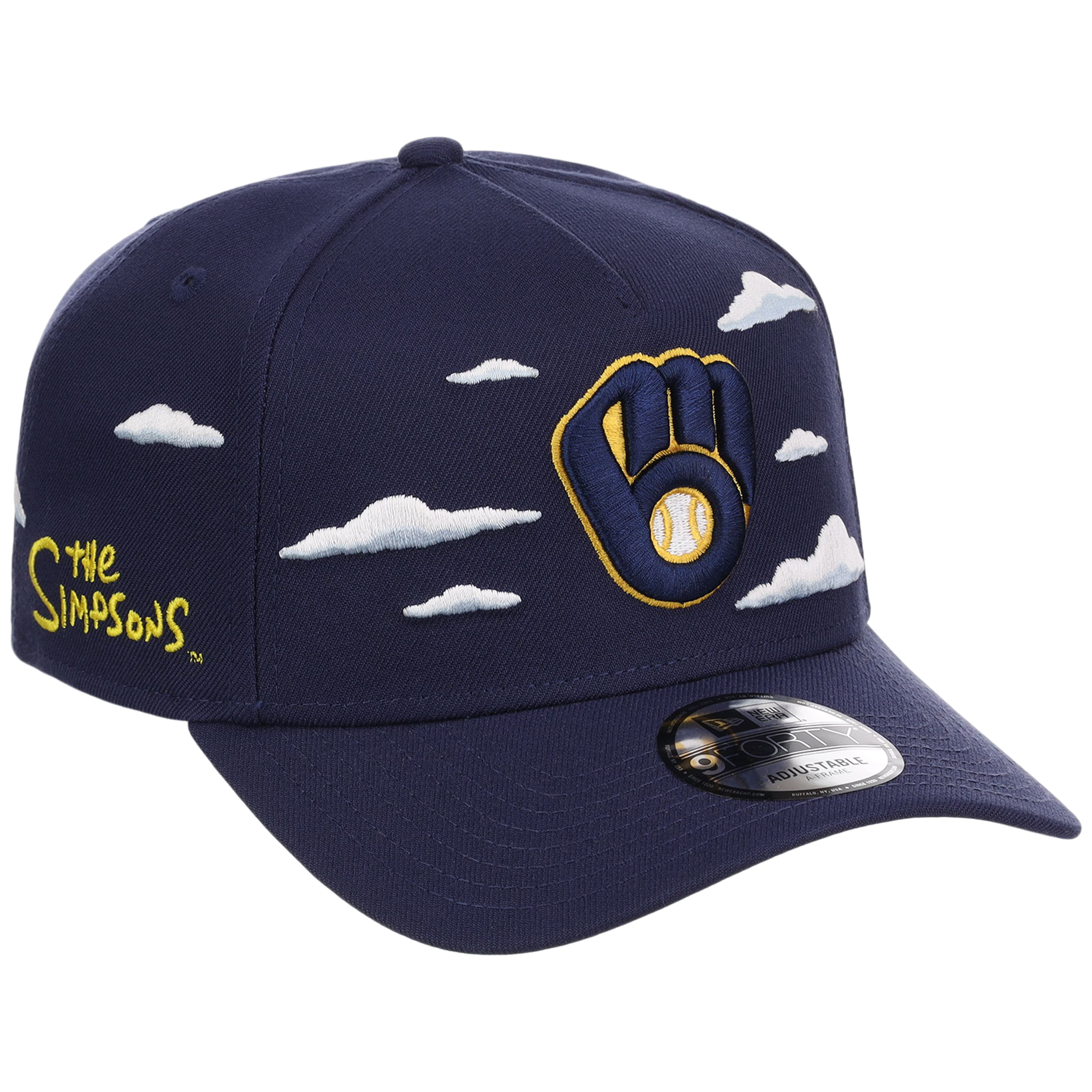 Milwaukee Brewers MLB Simpsons 'Clouds' New Era 9FORTY