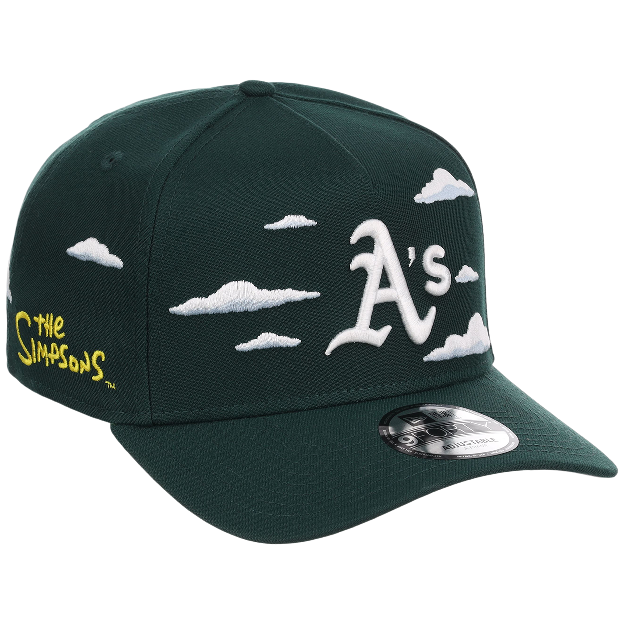 Oakland Athletics MLB Simpsons 'Clouds' New Era 9FORTY