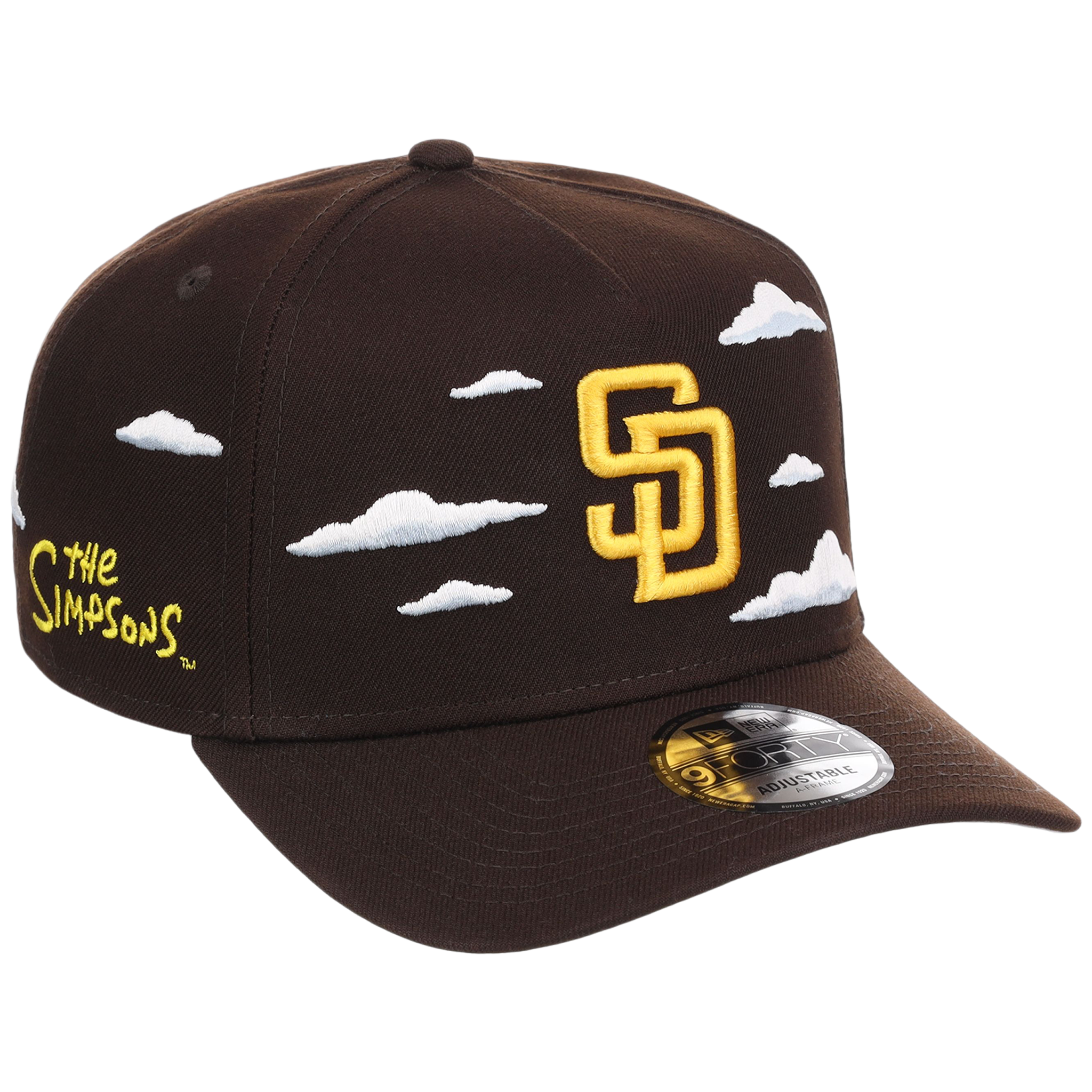San Diego Padres MLB Simpsons 'Clouds' New Era 9FORTY