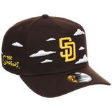 San Diego Padres MLB Simpsons 'Clouds' New Era 9FORTY