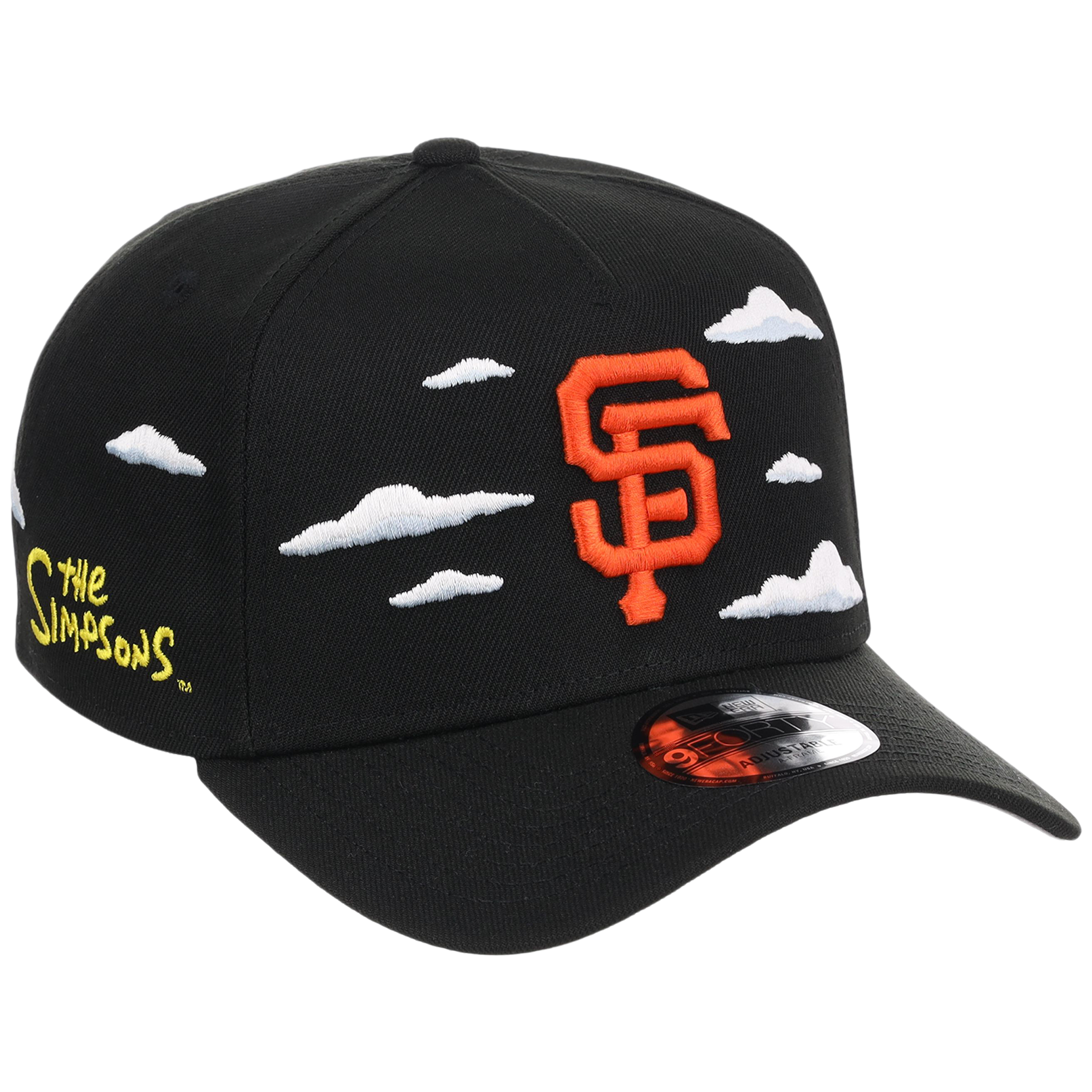 San Francisco Giants MLB Simpsons 'Clouds' New Era 9FORTY